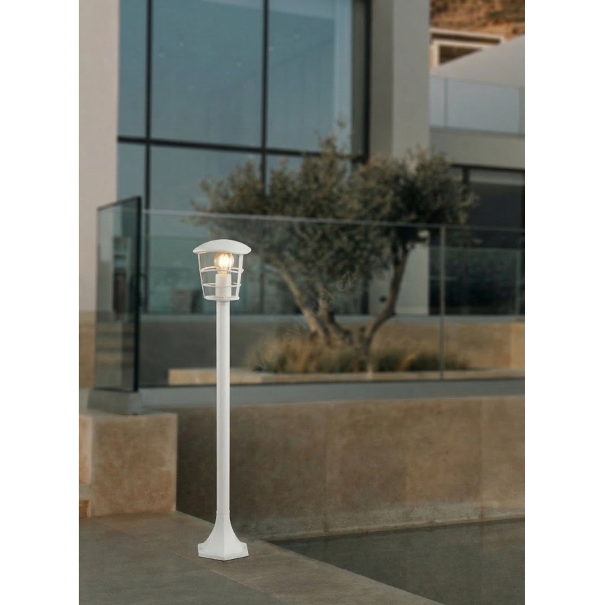 Eglo 18799 - LED наружный светильник ALORIA 1x E27/8,5 Вт/230 В IP44 белый