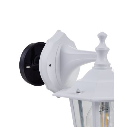 Eglo - Уличный настенный светильник 1xE27/60W/230V IP44 белый
