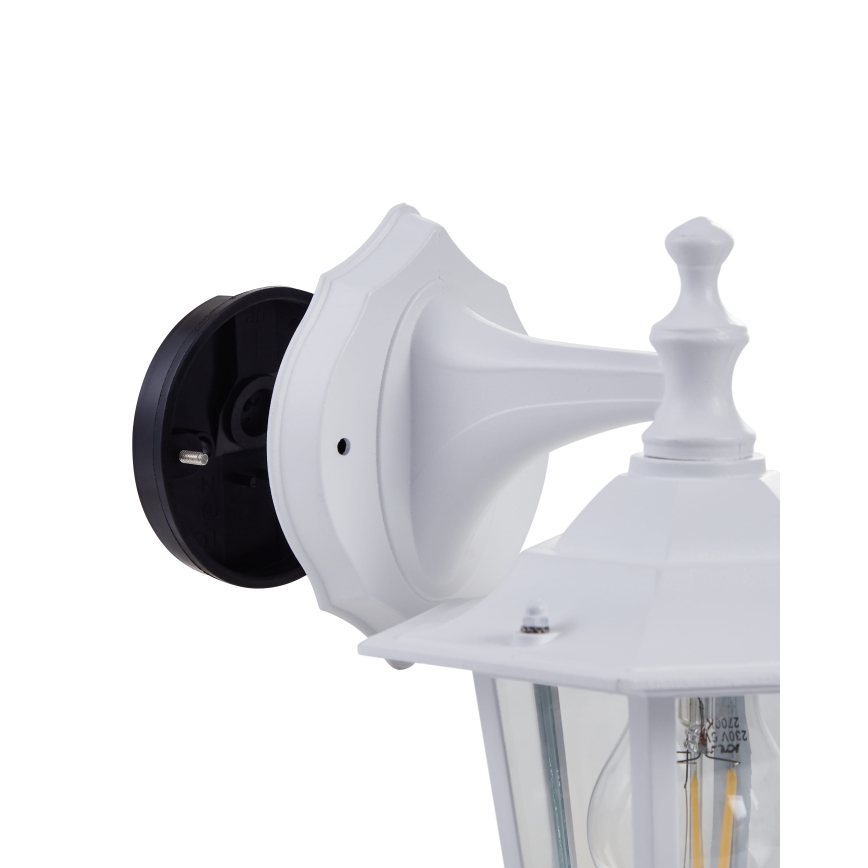 Eglo - Уличный настенный светильник 1xE27/60W/230V IP44 белый