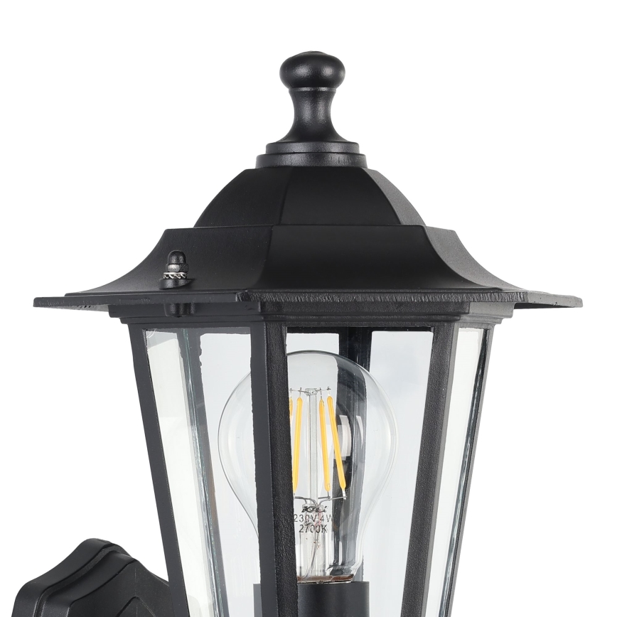 Eglo - Светильник с датчиком 1xE27/60W черный