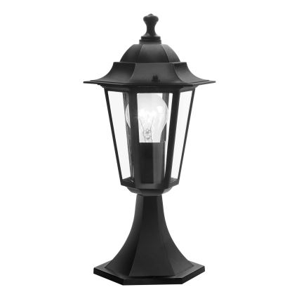 Eglo - Наружный светильник 1xE27/60W черный IP44
