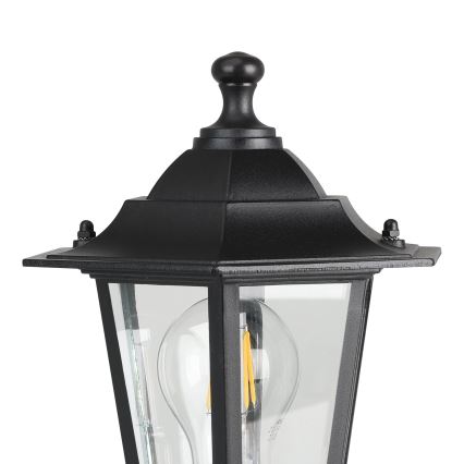 Eglo - Наружный светильник 1xE27/60W черный IP44