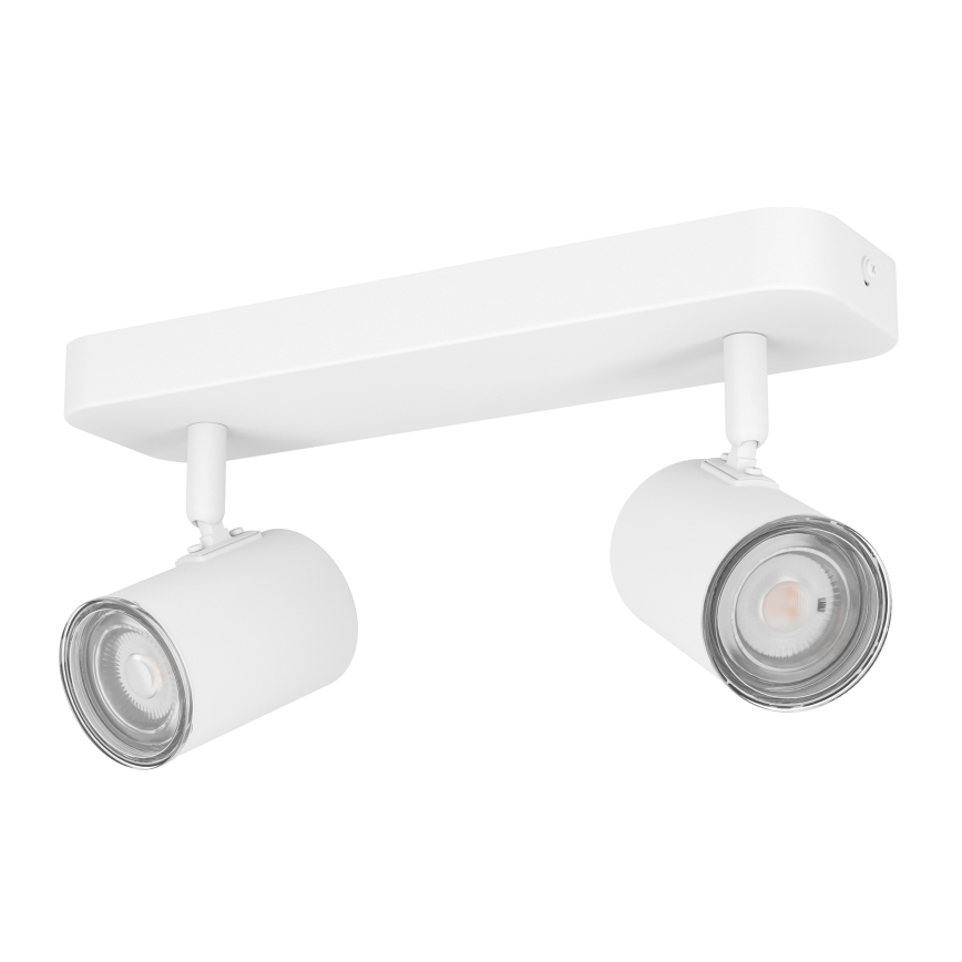 Eglo - Точковий світильник для ванної кімнати 2xGU10/5W/230V IP44 білий
