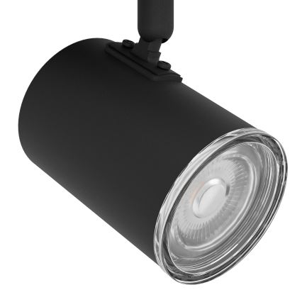 Eglo - Точечный светильник для ванной комнаты 2xGU10/5W/230V IP44 черный