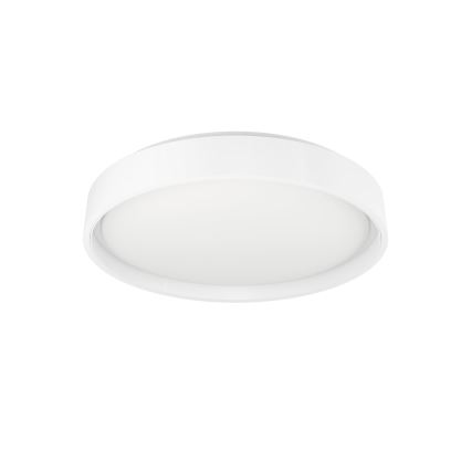 Eglo 300686 - LED RGBW стельовий світильник MASSIGNANO-Z з регулюванням яскравості LED/18,5W/230V 2700-6500K діам. 40 см білий + пульт дистанційного керування