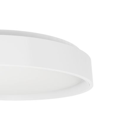 Eglo 300686 - LED RGBW стельовий світильник MASSIGNANO-Z з регулюванням яскравості LED/18,5W/230V 2700-6500K діам. 40 см білий + пульт дистанційного керування