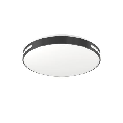 Eglo 300687 - LED RGBW диммируемый потолочный светильник MONTEGRANARO-Z LED/18,5W/230V 2700-6500K диам. 39,4 см черный + пульт дистанционного управления