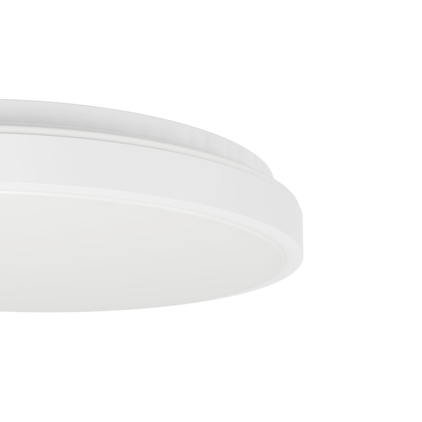 Eglo 300689 - LED RGBW затемнюваний стельовий світильник MONTARELLINO-Z LED/18,5W/230V 2700-6500K діаметр 38,7 см білий + пульт дистанційного керування