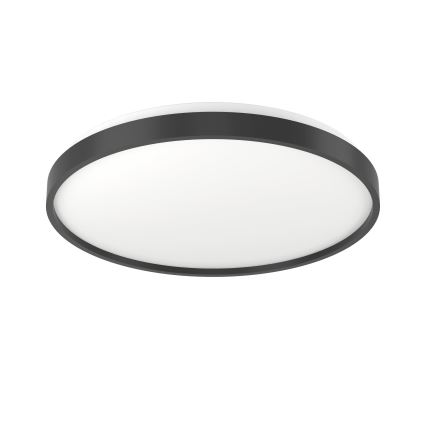 Eglo 300692- LED RGBW димований стельовий світильник MOZONCILLO-Z LED/28,3W/230V 2700-6500K діам. 48,4 см чорний + з пультом дистанційного керування