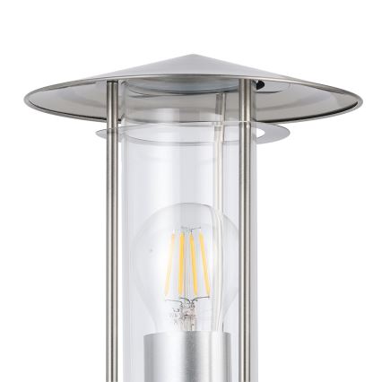 EGLO - Зовнішній настінний світильник з датчиком 1xE27/60W/230V IP44