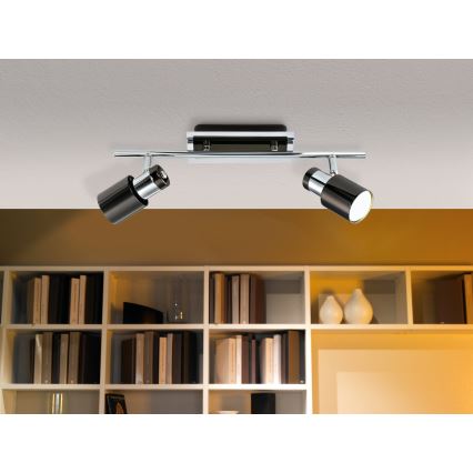 Eglo - Светодиодный точечный светильник 2xGU10/5W/230V