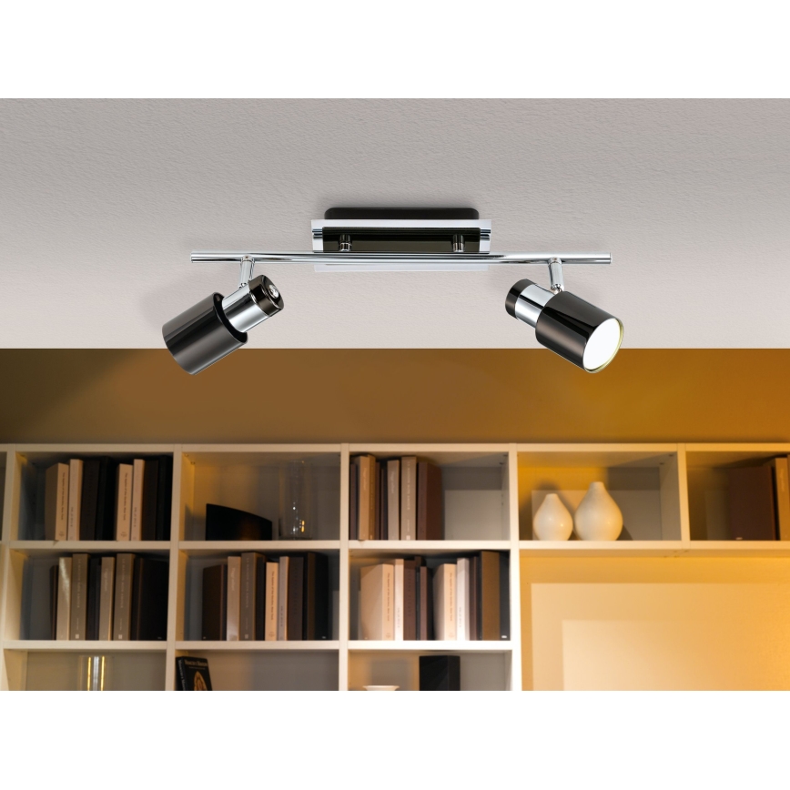 Eglo - Светодиодный точечный светильник 2xGU10/5W/230V