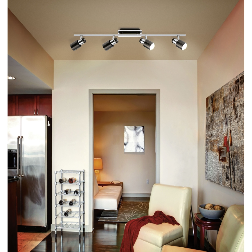Eglo - Точковий LED світильник 4xGU10/5W/230V