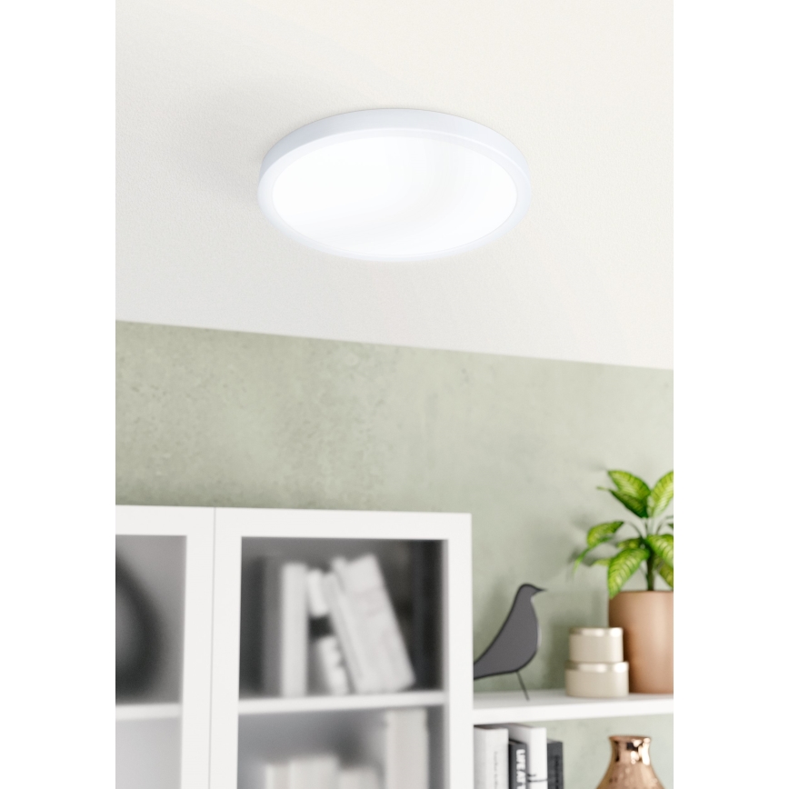 Eglo - Стельовий LED світильник для ванної LED/20,5W/230V IP44 білий