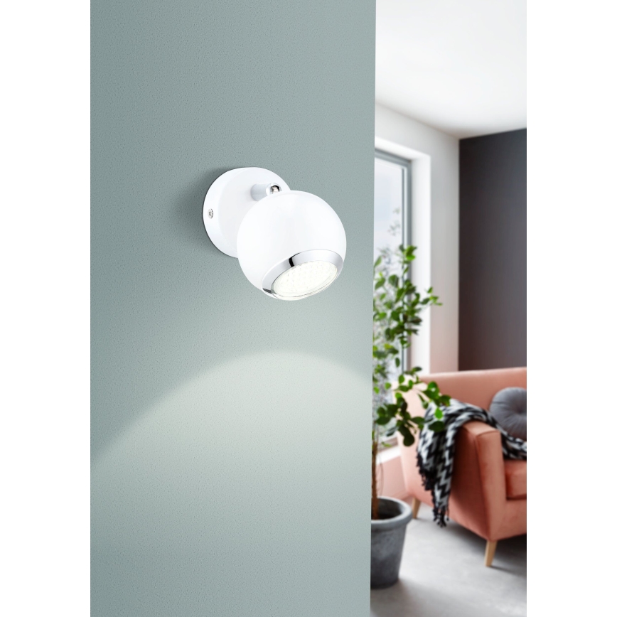 EGLO - Точковий LED світильник 1xGU10/3W LED