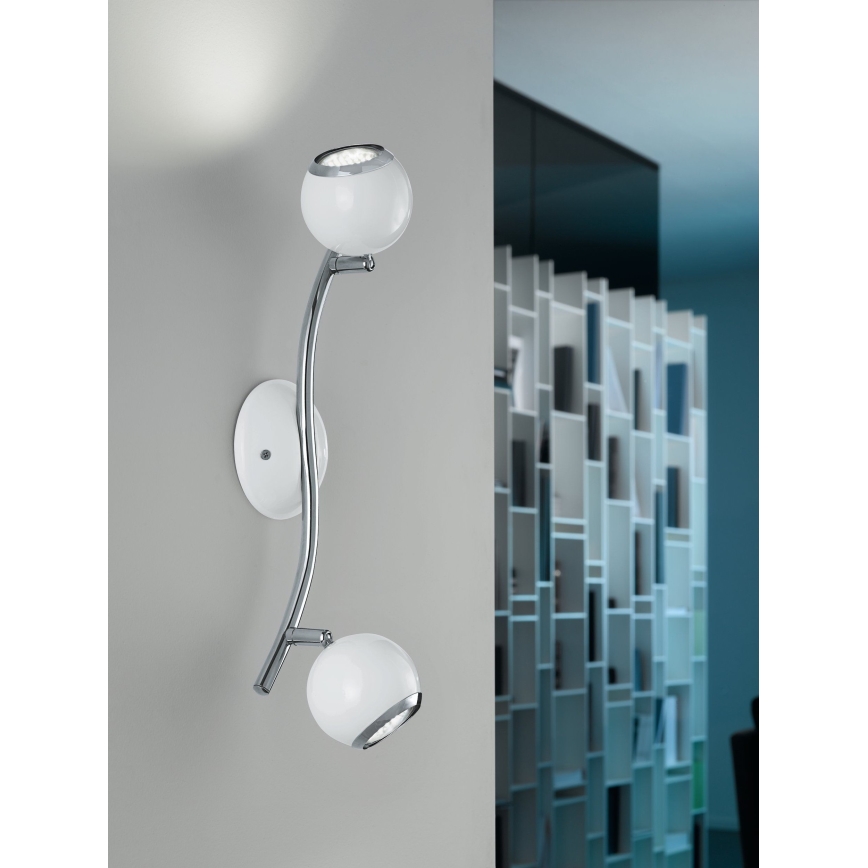 EGLO - Точковий LED світильник 2xGU10/3W LED