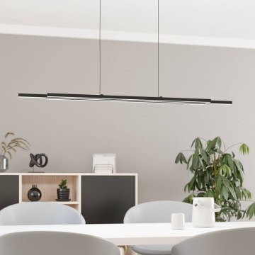 Eglo 31232 - Светодиодная подвесная люстра CANNIGIONA LED/20,3W/230V черный