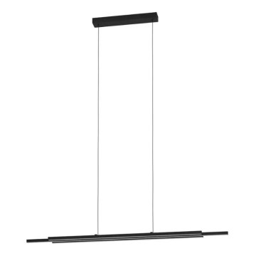 Eglo 31232 - Світлодіодна підвісна люстра CANNIGIONA LED/20,3W/230V чорний