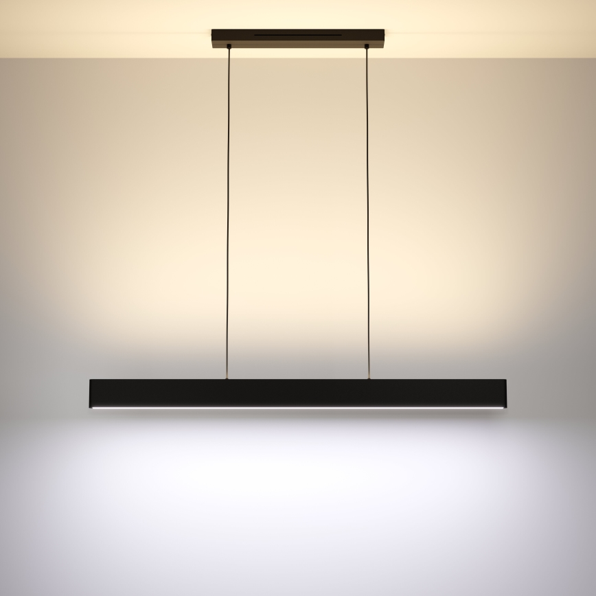 Eglo 31433 - LED RGBW Підвісна люстра з регулюванням яскравості ANDREAS-Z LED/38W/230V 2700-6500K чорний