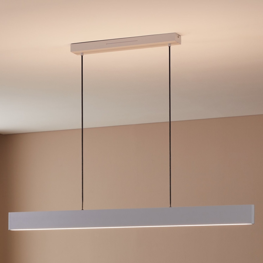 Eglo 31436 - LED RGBW Підвісна люстра з регулюванням яскравості ANDREAS-Z LED/38W/230V 2700-6500K білий