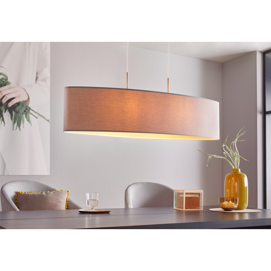 Eglo 31587 - Подвесная люстра PASTERI 2xE27/60W/230V