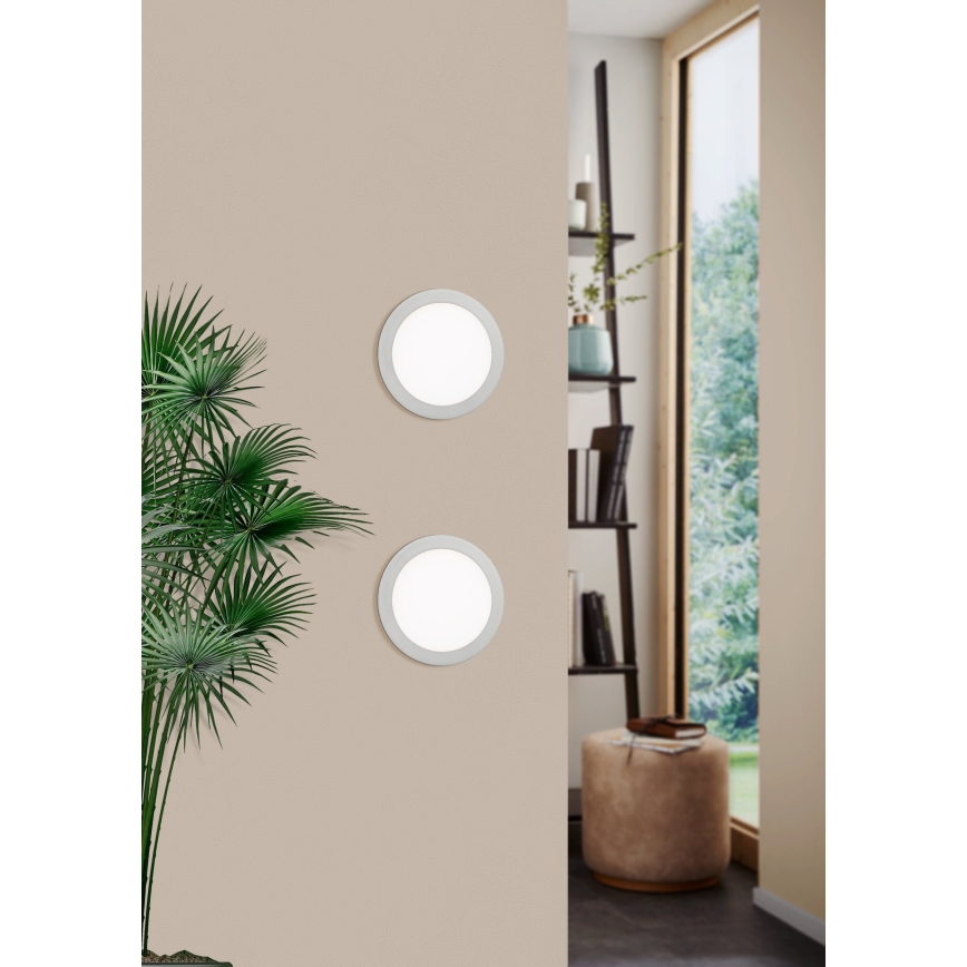 Eglo 31675 - Встраиваемый потолочный светильник FUEVA 1 LED/16,5W/230V Ø 22,7 см