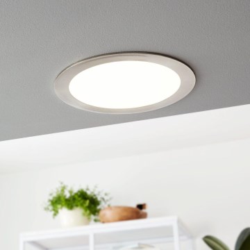Eglo 31676 - встраиваемый потолочный светильник FUEVA 1 LED/18W/230V диам. 22,5 см