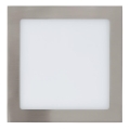 Eglo 31677 - вбудований LED-стельовий світильник FUEVA 1, 1xLED/16,47 Вт/230 В 22,5x22,5 см