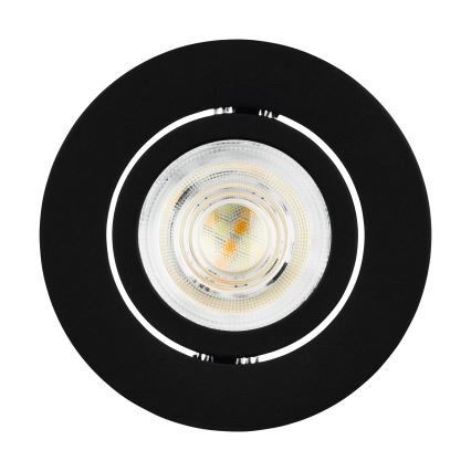 Eglo 31695 - LED RGBW Стельовий вбудований світильник з регулюванням яскравості SALICETO-Z LED/4,7W/230V 2700-6500K чорний