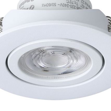 Eglo 31696 - LED RGBW Стельовий вбудований світильник з регулюванням яскравості SALICETO-Z LED/4,7W/230V 2700-6500K білий