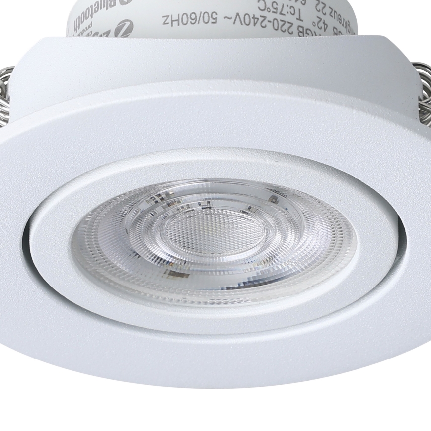 Eglo 31696 - LED RGBW Стельовий вбудований світильник з регулюванням яскравості SALICETO-Z LED/4,7W/230V 2700-6500K білий
