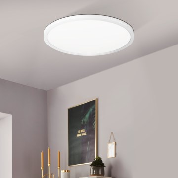 Eglo 31699 - Стельовий RGBW-світильник з регулюванням яскравості ROVITO-Z LED/16,5W/230V 2700-6500K білий