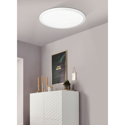 Eglo 31699 - Стельовий RGBW-світильник з регулюванням яскравості ROVITO-Z LED/16,5W/230V 2700-6500K білий