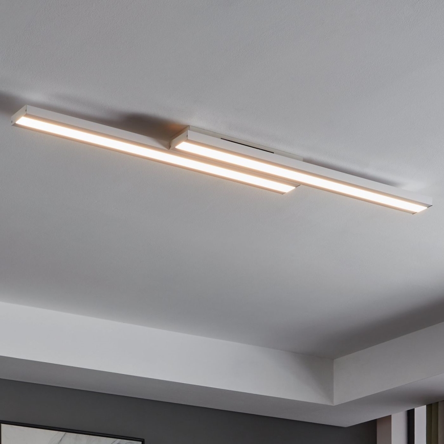 Eglo 31713 - Стельовий RGBW-світильник з регулюванням яскравості SALITERAS-Z LED/20,4W/230V 2700-6500K білий