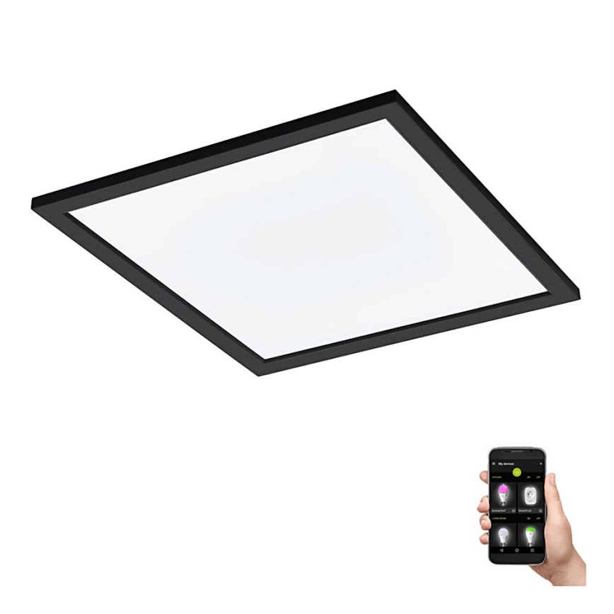 Eglo 31724 - Светодиодный потолочный светильник с регулированием яркости SALOBRENA-Z LED/21,5W/230V 2700-6500K черный