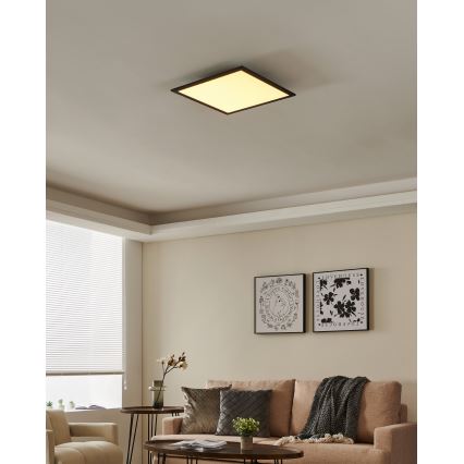 Eglo 31724 - Светодиодный потолочный светильник с регулированием яркости SALOBRENA-Z LED/21,5W/230V 2700-6500K черный