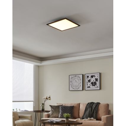 Eglo 31724 - Светодиодный потолочный светильник с регулированием яркости SALOBRENA-Z LED/21,5W/230V 2700-6500K черный