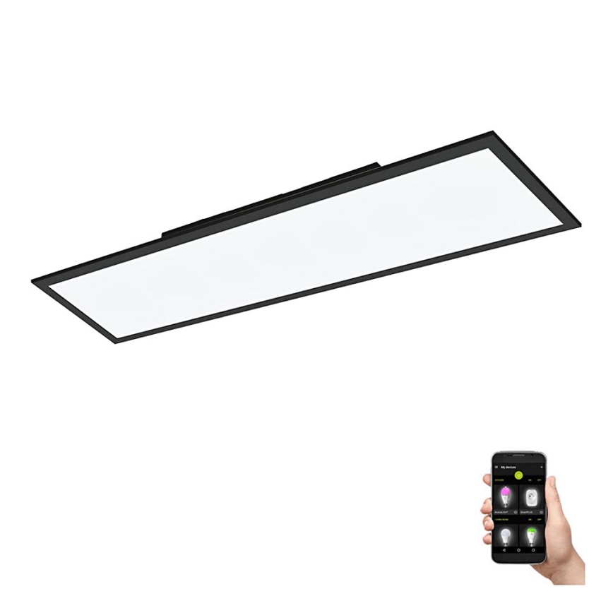 Eglo 31726 - Светодиодный потолочный светильник с регулированием яркости SALOBRENA-Z LED/33,5W/230V 2700-6500K черный