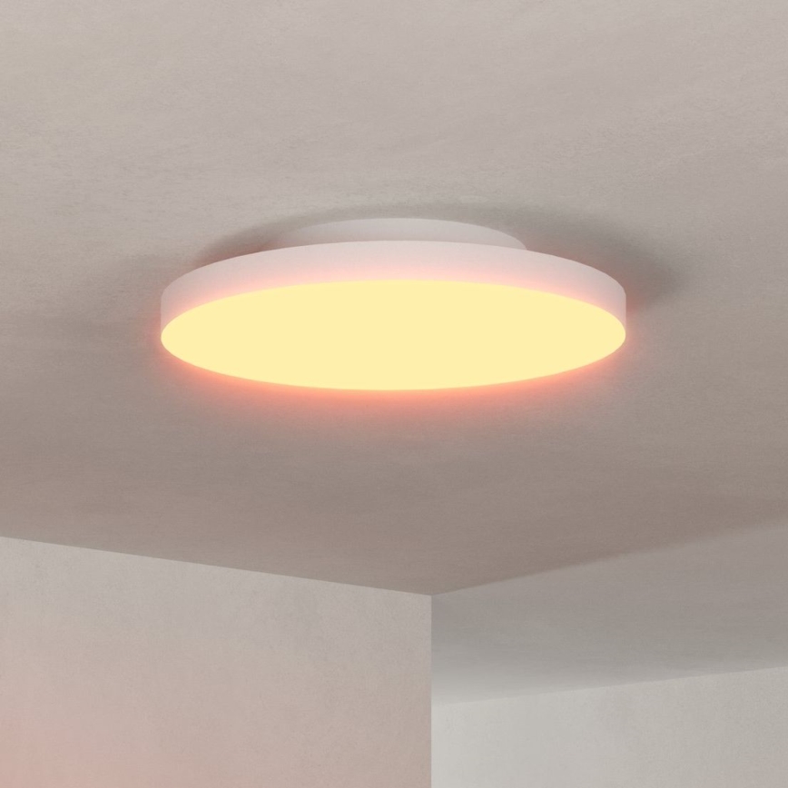 Eglo 31728 - LED RGBW Стельовий світильник з регулюванням яскравості TURCONA-Z LED/22,4W/230V 2700-6500K білий