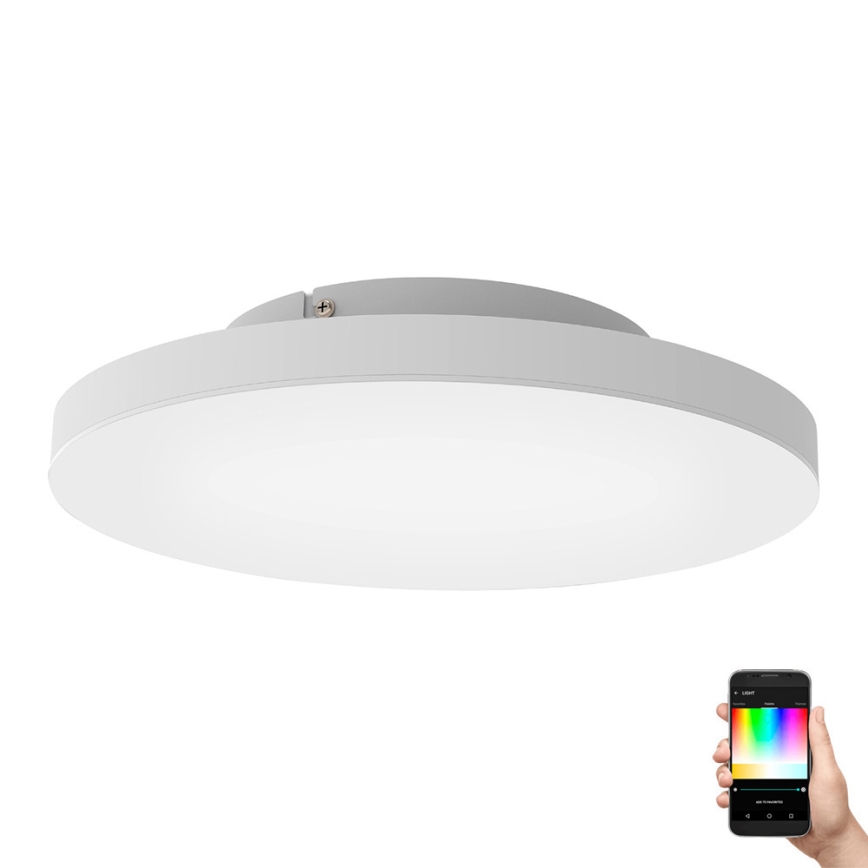 Eglo 31728 - LED RGBW Стельовий світильник з регулюванням яскравості TURCONA-Z LED/22,4W/230V 2700-6500K білий