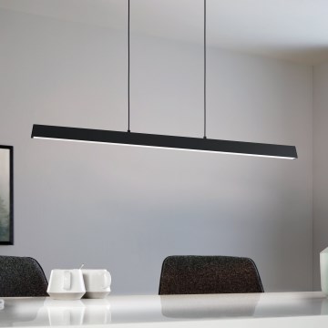 Eglo 31756 - Светодиодная подвесная RGBW-люстра с регулированием яркости SIMOLARIS-Z LED/35W/230V 2700-6500K черный