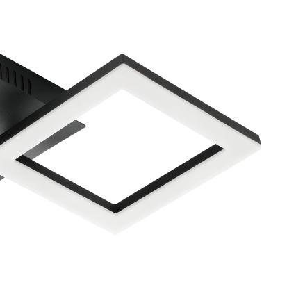Eglo 31773 - Светодиодный потолочный светильник с регулированием яркости PARANDAY-Z LED/15,5W/230V 3000-6500K черный