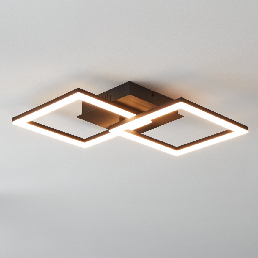 Eglo 31774 - Светодиодный потолочный светильник с регулированием яркости PARANDAY-Z LED/21,5W/230V 3000-6500K черный