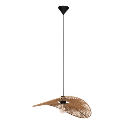 Eglo - Люстра на шнуре 1xE27/42W/230V 56 cm коричневый/чёрный