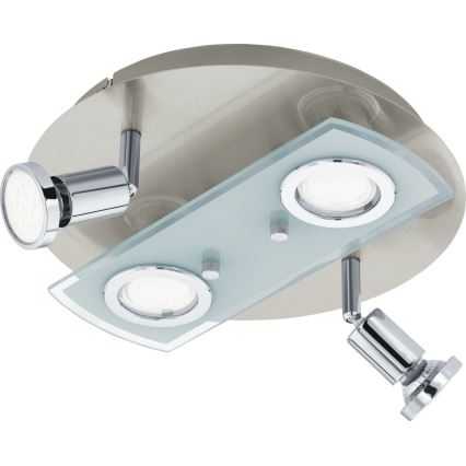 Eglo 32001 - LED-потолочный светильник PAWEDO 1 4xGU10-LED/3W/230V