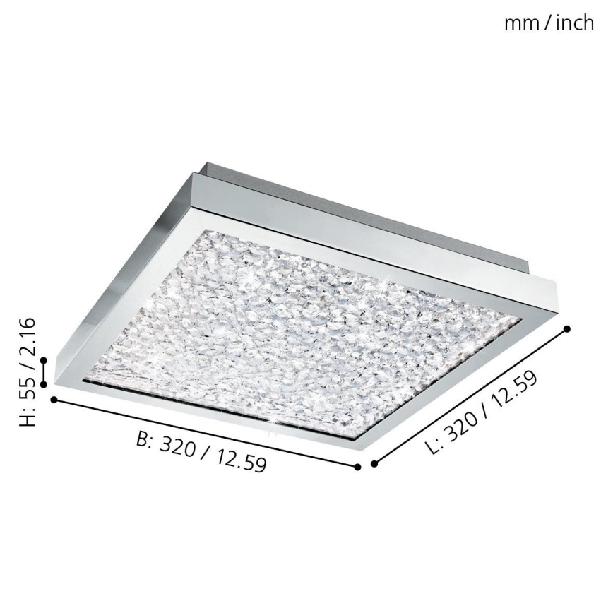 Eglo - Светодиодный потолочный светильник LED/16W/230V