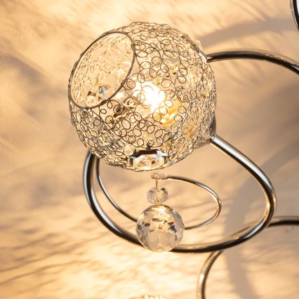 Eglo 32103 - LED накладна люстра VELAGO 5xG9/33W/230V полірований хром