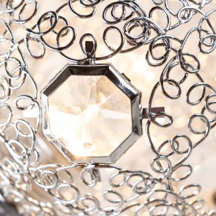 Eglo 32103 - LED накладна люстра VELAGO 5xG9/33W/230V полірований хром