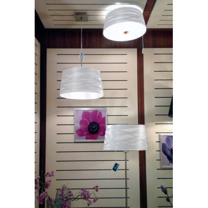 Eglo 32111- Стельовий LED світильник FONSEA 1 2xE27/9W/230V срібний/мідний