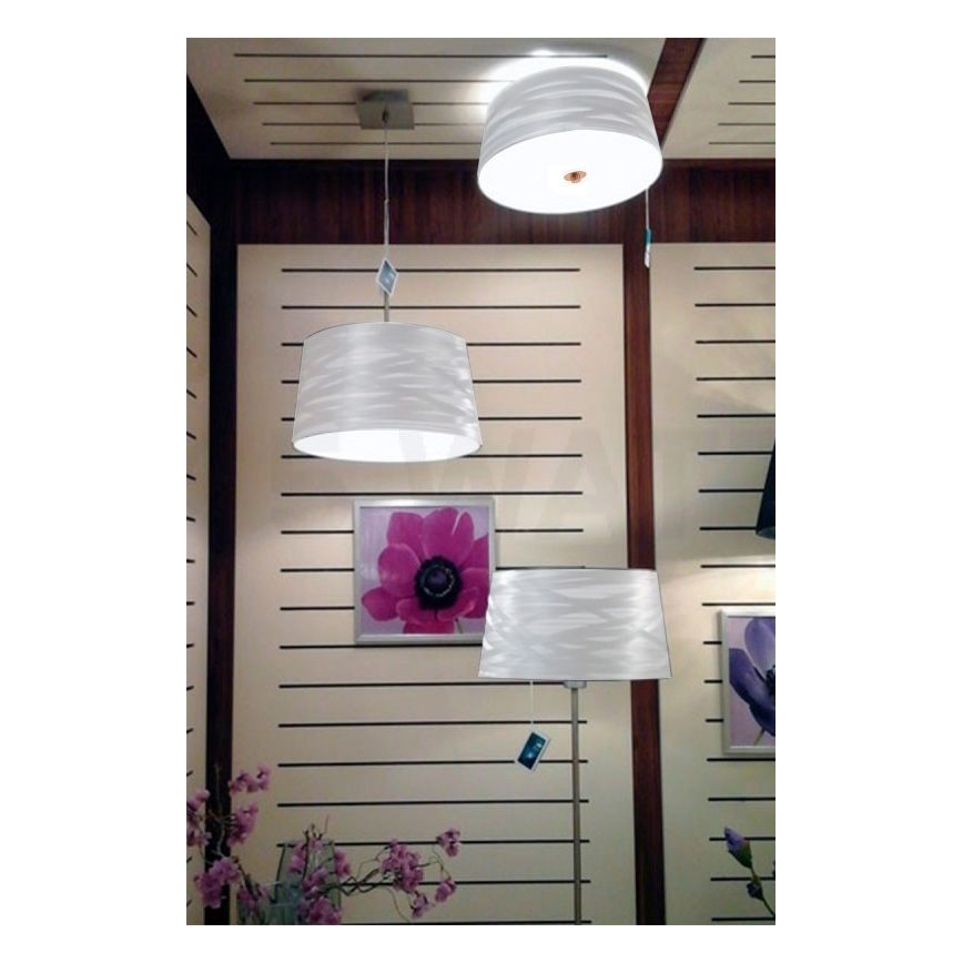 Eglo 32111- Стельовий LED світильник FONSEA 1 2xE27/9W/230V срібний/мідний